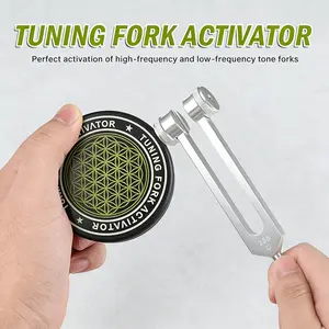 Rubber Tuning Fork Activator for Clear Sound & Long Sustained Tone
