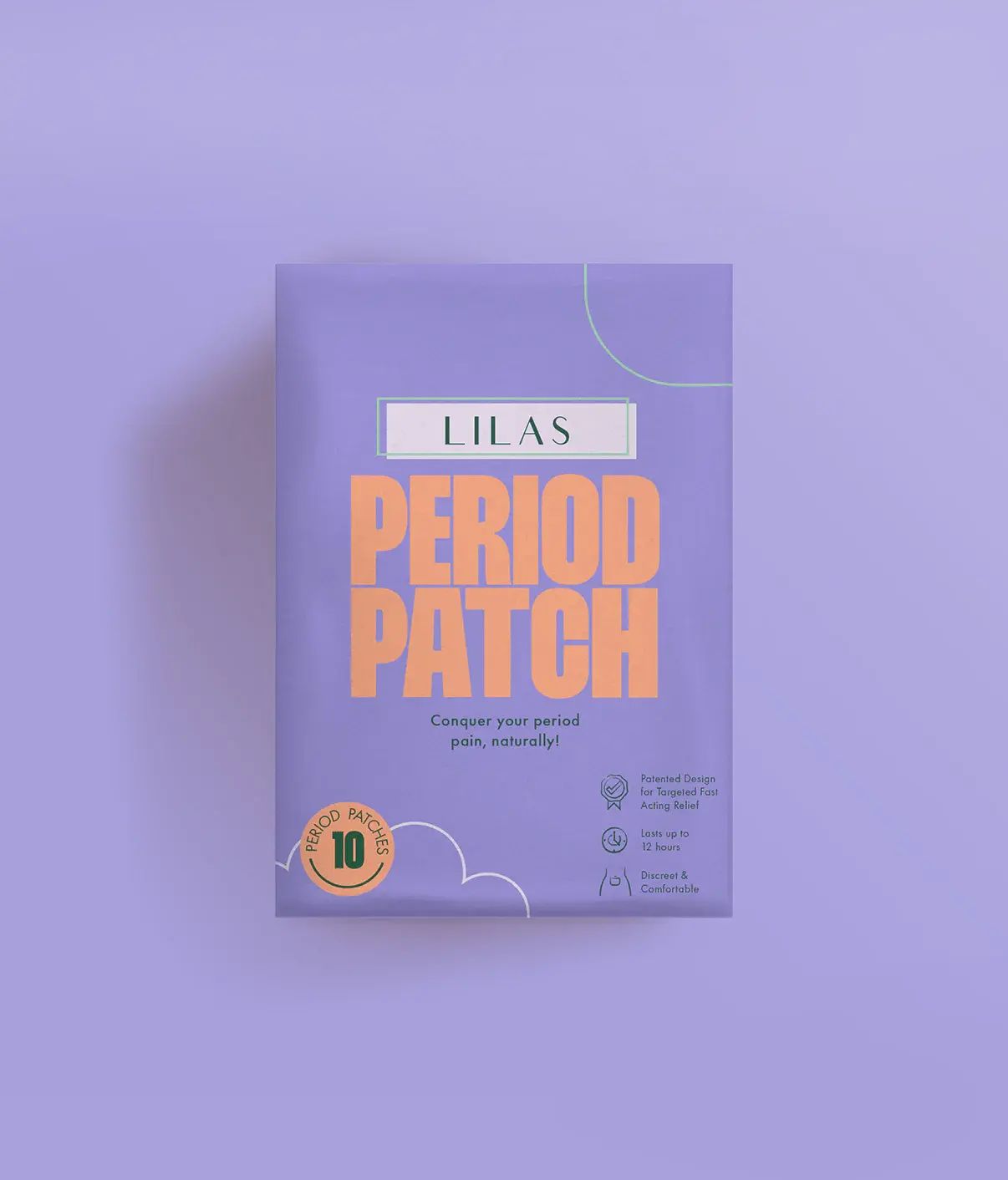LILAS Period Cramps Pain Relief Patch