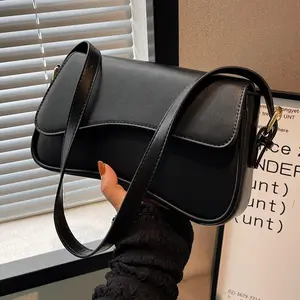 Leather Retro Women's Shoulder Bag - High-End Texture, Versatile Classic Design for Daily Outings, Office Workers, Travel & Commuting Hobo Purses