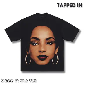 Vintage T Shirts "Sade in the 90s" Graphic Tee - Vintage Bootleg Streetwear