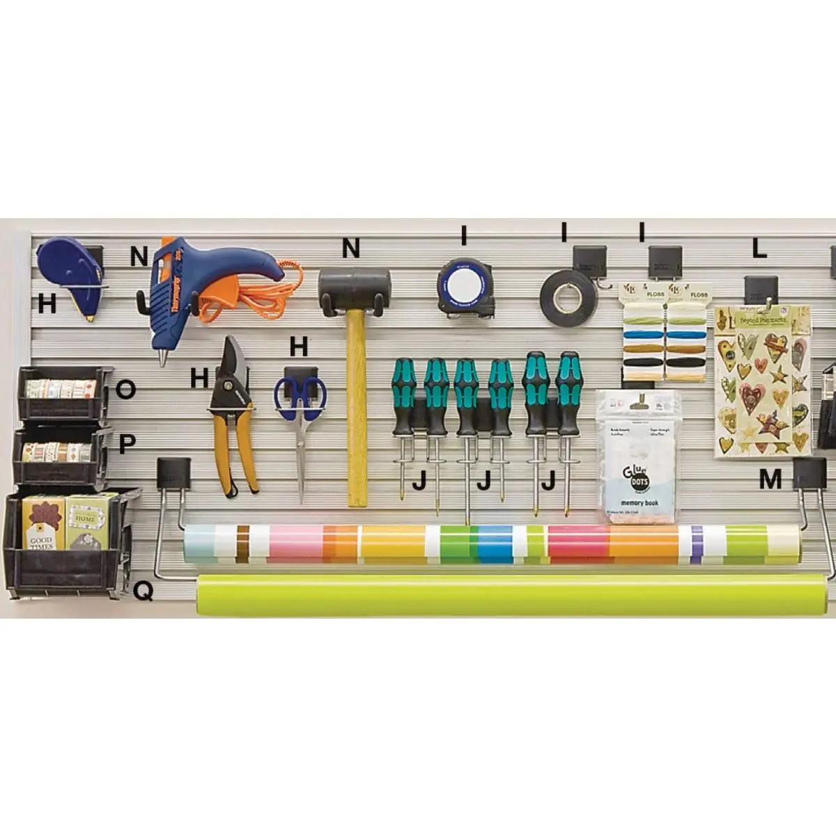 Hafele Omni Track Ready Pack Work/Craft Bench Kit