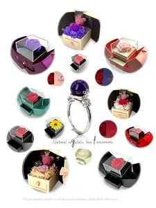 Natural Water Crystal Transmutation Ring, Elegant Luxury Design, Gothic Dark Style, Unisex Fit, Perfect Gift for All Seasons, Twilight Ring