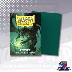 Dragon Shield Sleeves: Standard Matte Dual - Power 100CT