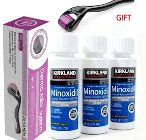Kirkland Minoxidil 5% for Men & Women Universal Hair Restoration Formula | Anti-Thinning Liquid Booster, 3-Month Supply | Targets Receding Hairline, Improves Scalp Health & Supports Visibly Thicker Hair Growth