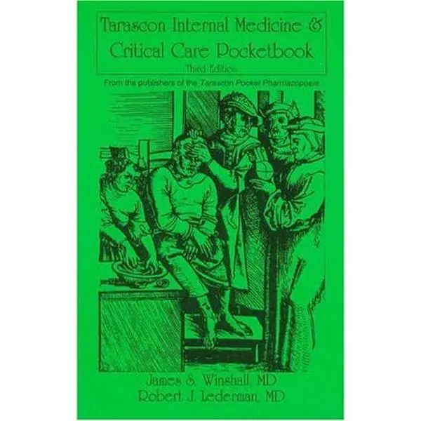 Used Tarascon Internal Medicine & Critical Care Pocketbook - Essential Clinical Guide for ICU Physicians, Includes Tables, by James S Winshall (English Paperback)