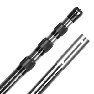 Carbon Fiber Pool Pole, Professional Ultralight Pool Poles 3.7-12/15 Ft, Telescoping Lightweight Pool Cleaning Pole, Pool Pole