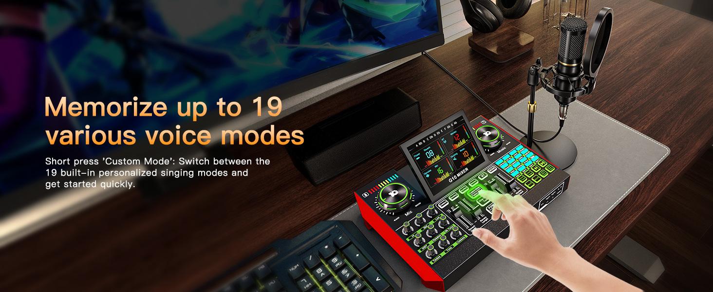 Tenlamp G10-P15 Sound Card Kit, Custom Sound Effects, with