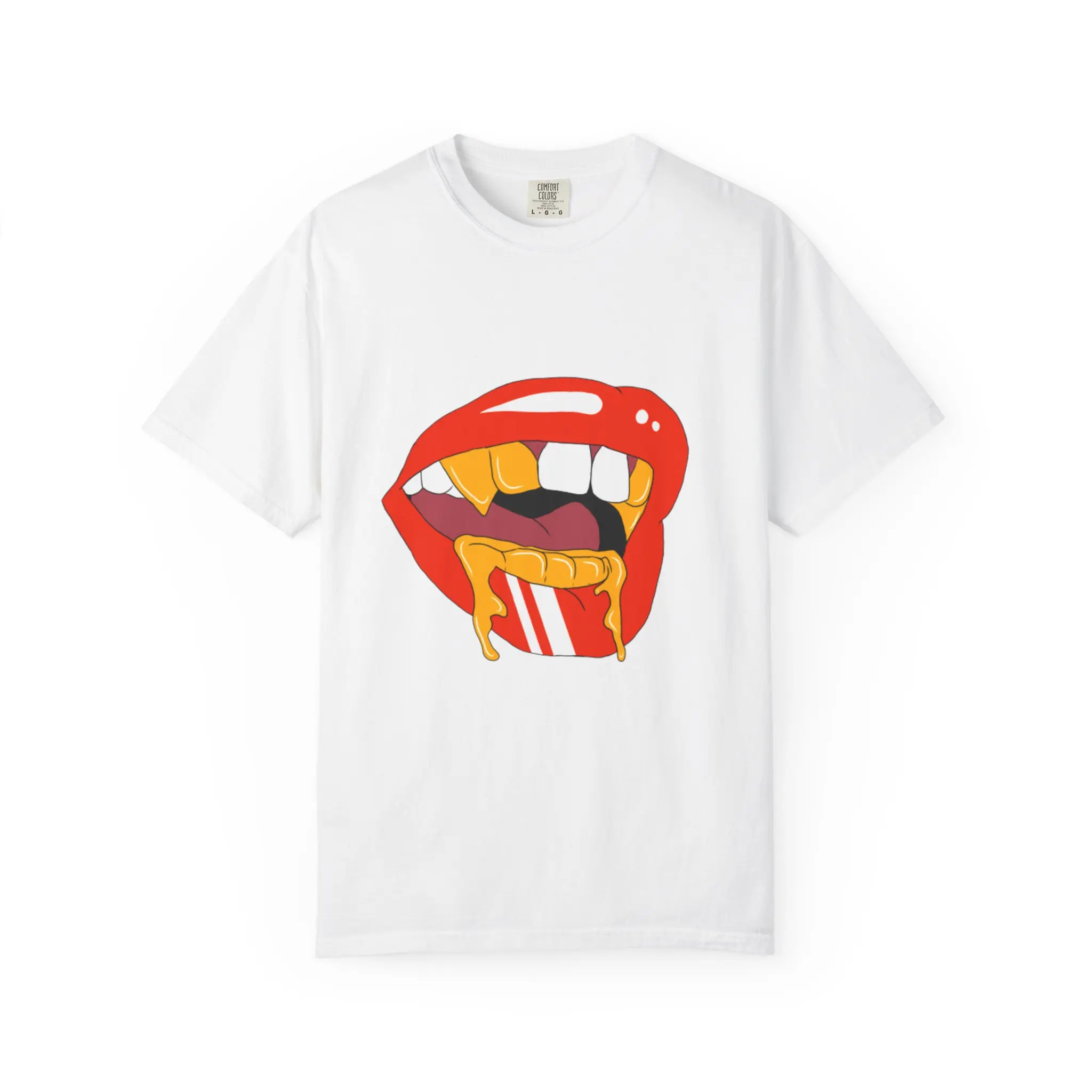 Gold Teeth Urban Hip Hop Unisex T-shirt, Streetwear Tee, Urban Fashion Shirt, Hip Hop Clothing, Trendy Graphic Tee