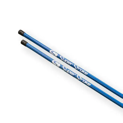 Golf Alignment Sticks - 45-Inch Durable Solid Fiberglass Rods Training Aids, Lightweight Easy-to-Use 2-Piece Golf Accessory with Vinyl Caps & Protective Travel Tube, Target-Line Guide for All Skill Levels to Boost Shot Accuracy & Ground Placement