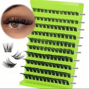Lux 120pc Individual Eyelash Extensions Full Volume DIY Lashes Faux Make-Up Cosplay Makeup Pack Gift Cosmetic Eyelashes Extensions