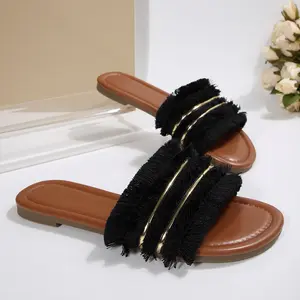 Women Flat Sandals Summer Dressy Fashion Evening Party Wedding Sandals