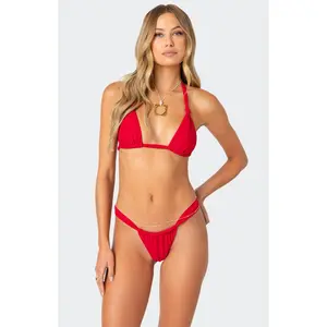 Edikted Women's Soraya Knotted Bikini Top
