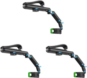 1 Pcs New 1080° Multi-Function Sun Visor Universal 360 Degree Rotating Phone Holder exavon Suitable for Any Scene Car Holder - Rotatable and Retractable (1)