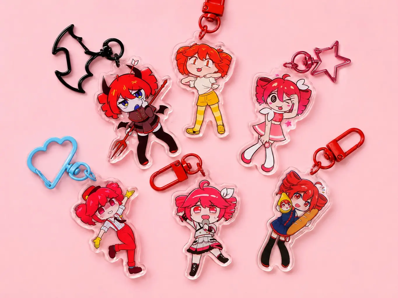 Kasane Teto Acrylic Keychains | Birthday Gifts Accessories For Fans