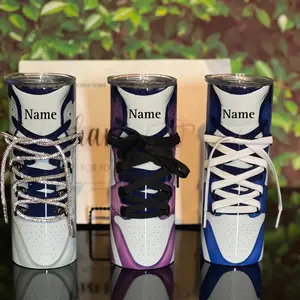 20oz Sneaker Tumbler with shoe laces