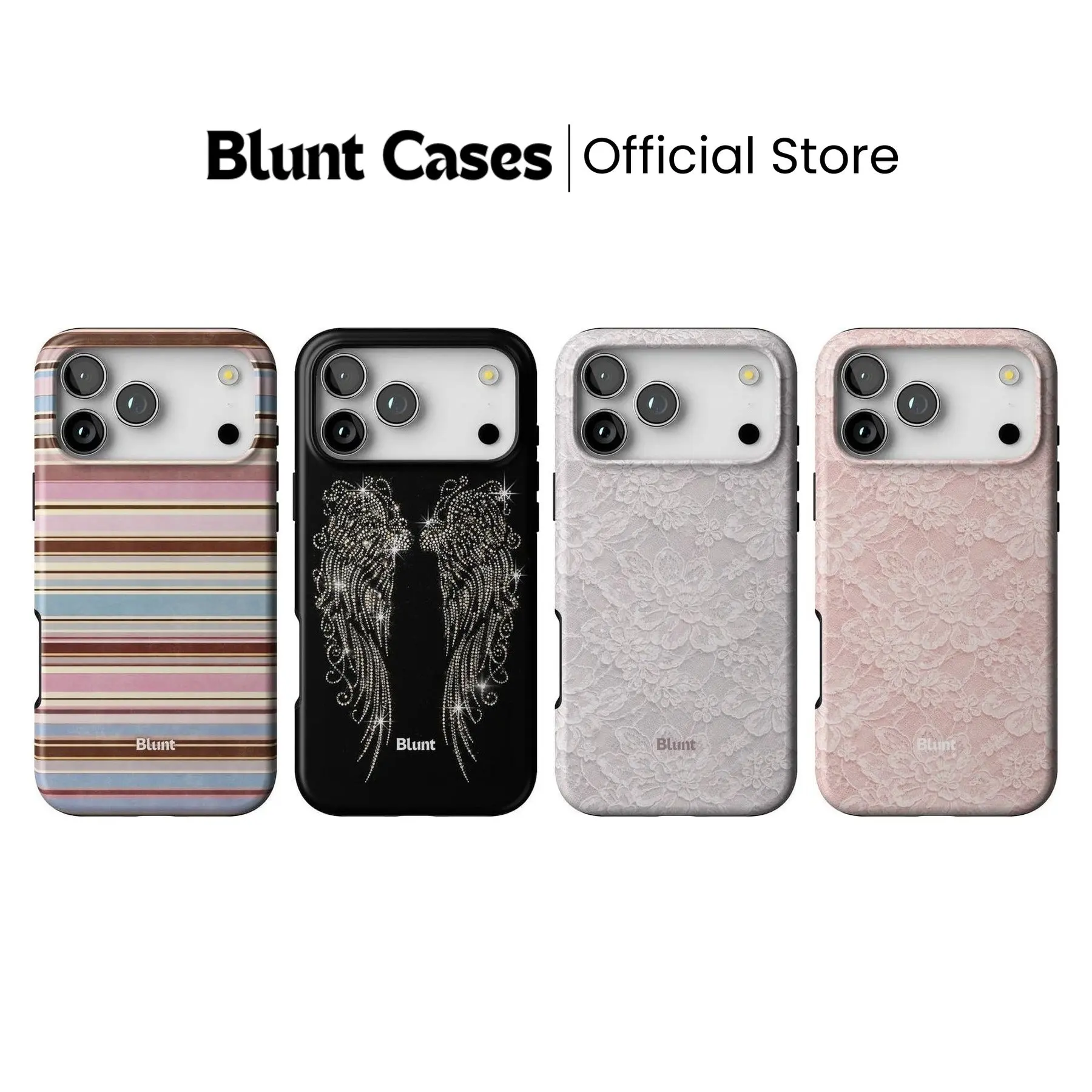 Lace & Halo iPhone Case 4-Set
