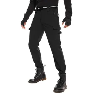 Mens Fleece Lined Waterproof Hiking Pants Insulated Outdoor Snow Ski Pants for Men