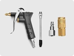 GLAHODEN Upgraded Retractable Air Hose Reel,MAX 3/8IN x 100FT Hybrid Air Hose Max 300PSl, AirCompressor Hose Reel Auto-Rewind with 6.6 FTLead in, Ceiling/Wall Mount Enclosed Pp Reel &Built-in 180° Swivel Bracket，TikTokShopBlackFriday