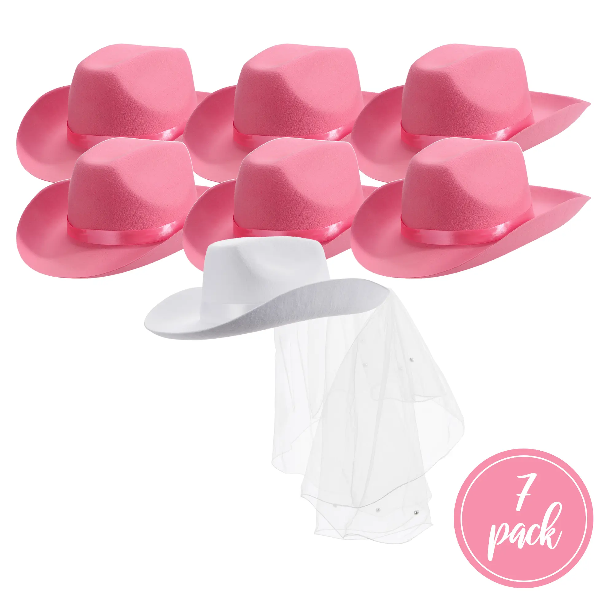 Cowboy Hats Bulk Party pack I 7 or 12 pack available  display picture 2