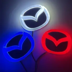 LED Emblem Light for Mazda |   4D Bright White Waterproof Rear Badge |   Plug & Play Install