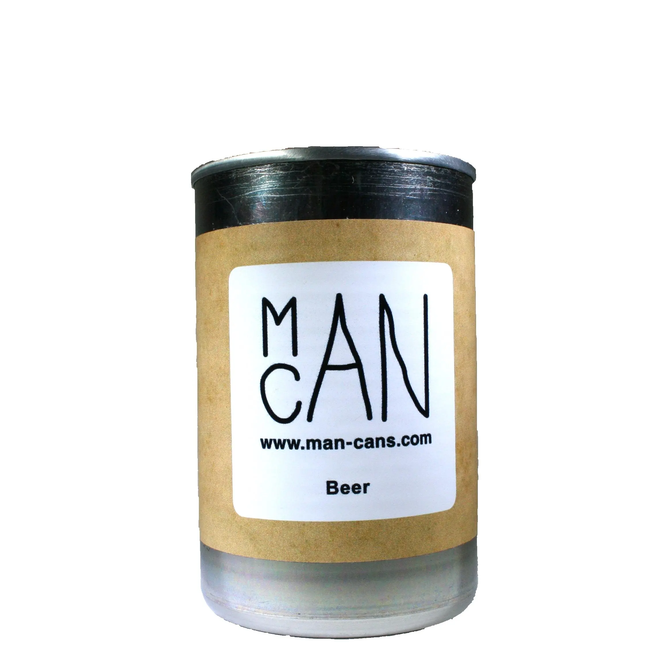 Burnt Rubber Scented Mancans Candle in 10 oz Soupcan, Novelty Gifts, Gifts for Men