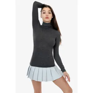FF306 - 50/50 Poly Cotton Mock Turtleneck
