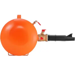 Father's Day Gift VEVOR Tire Bead Blaster, 5 Gallon/19L Capacity, Includes Pressure Gauge & Handle, 145 PSI Max Inflation Tank, Operates Between 85-116 PSI for Cars, Trucks, and ATVs