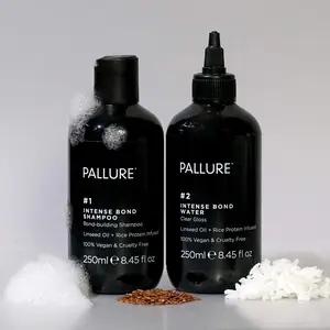 Intense Bond Shampoo And Water Duo - Two-step Clear Hair Gloss Treatment, For Dry and Damaged Hair, Made For All Hair Types - Bond Repairing, Hydrating, Color-Protecting