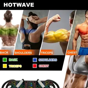 Hot wave push-up bar