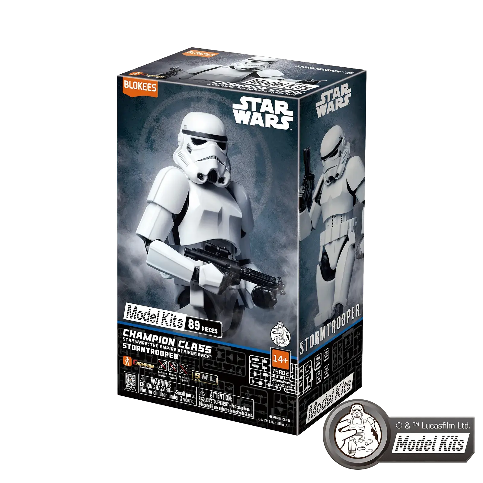 Blokees Star Wars: The Empire Strikes Back Champion Class 02 Stormtrooper Model Kits
