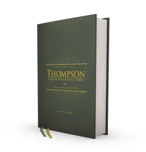 ESV, Thompson Chain-Reference Bible, Hardcover, Green, Red Letter by Dr.  Frank Charles Thompson||Zondervan [Hardback Book]