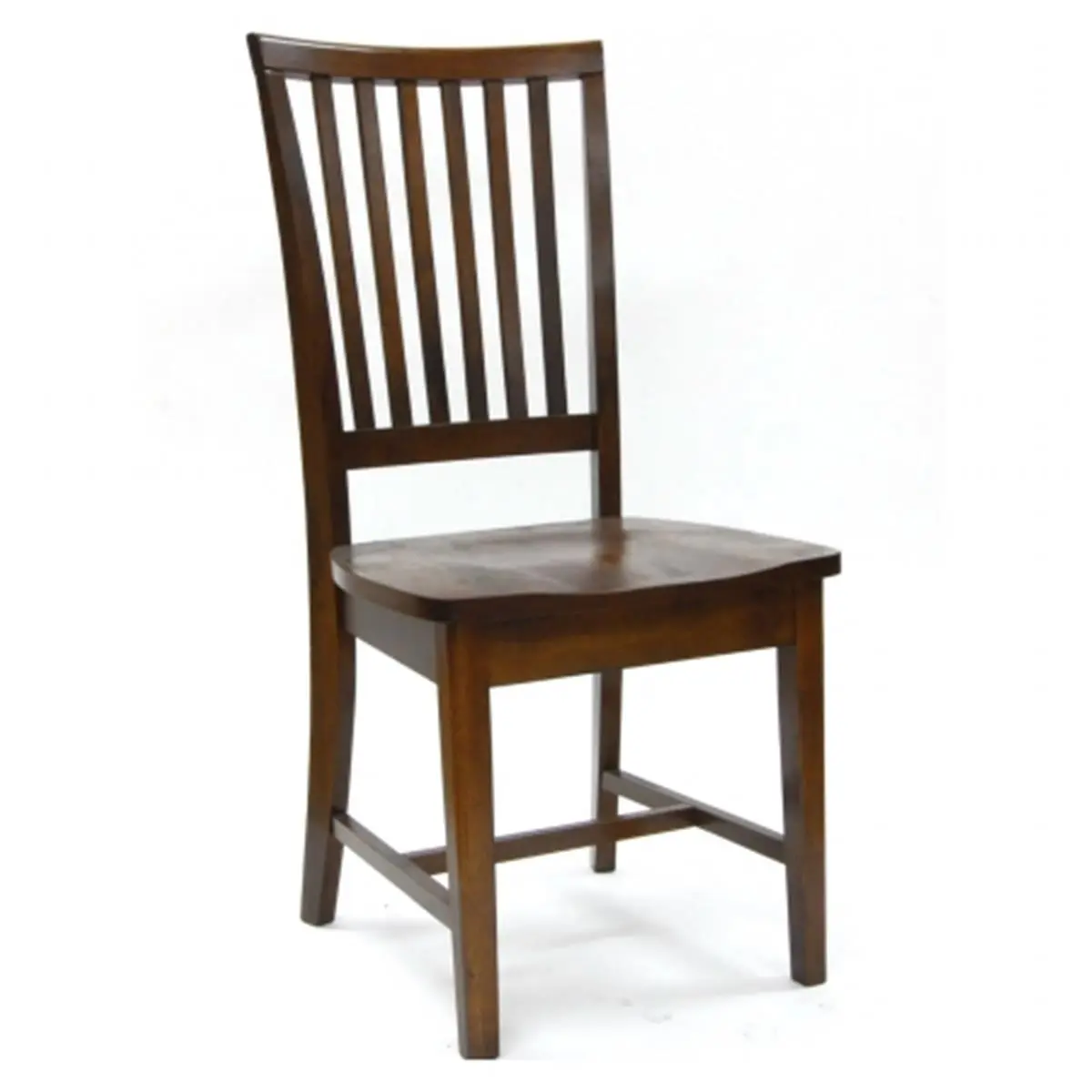 212 MAIN Carolina Jamestown Outdoor Chair - Classic Design Outdoor Furniture with Contoured Seat, Steam-Bent Wood Frame, Rich Stain