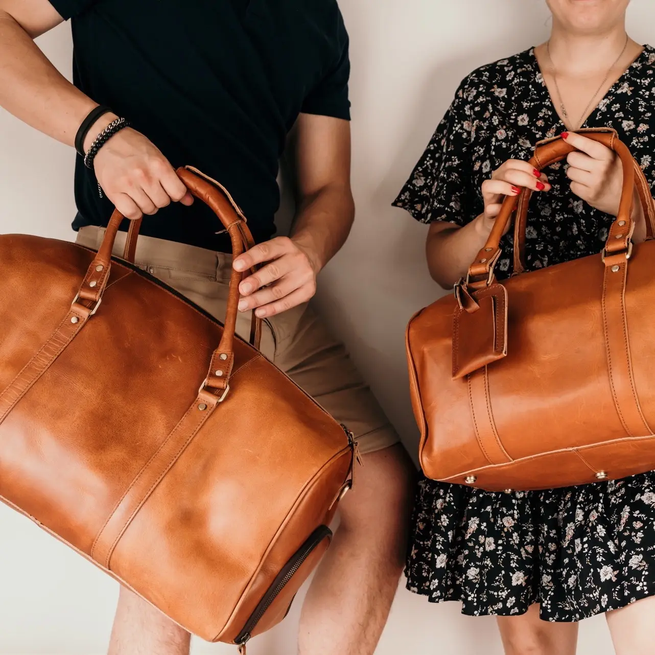 Personalized Leather Duffle Bag - Your Ultimate Travel Companion
