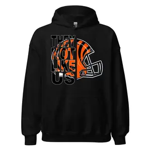 They Not Like Us Cincinnati Football Stylish Hoodie Fans Gift Apparel
