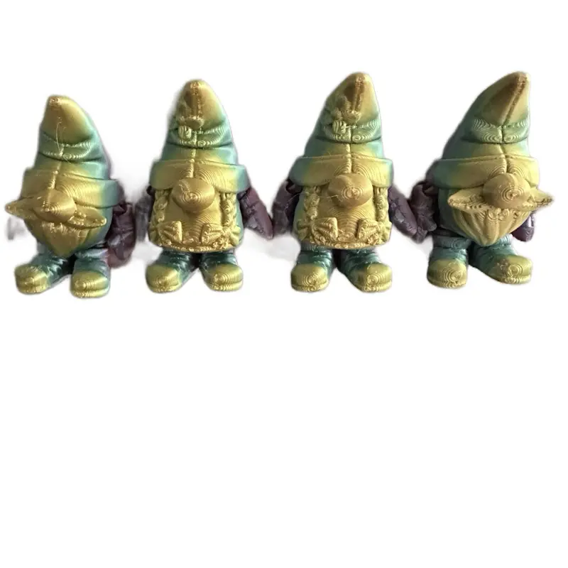 Gnome Refrigerator Magnets - Decorative Gnome Figures for Home Decor and Organization