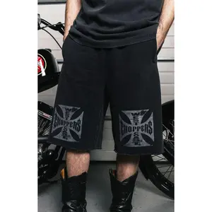 West Coast Choppers Men's Logo Baggy Fleece Sweat Shorts
