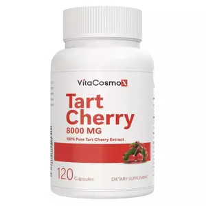 VitaCosmoX Cherry  – 120 Capsules | 1,000 mg Equivalent per Serving
