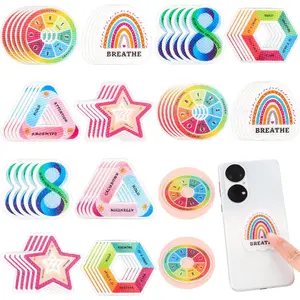 60 count  Sensory Stickers,  Textured Stickers Adhesive Mindfulness Fidget Sticker Calming  Sticker for  & Adults