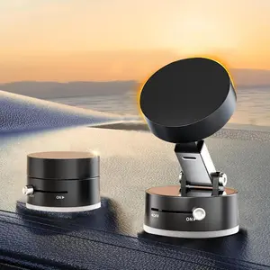 Vacuum Magnetic Phone Holder for Car, Magnetic Phone Mount Foldable & Portable Phone Stand, Multipurpose Phone Holder for Car, Home, Office,  Electronics， Men Gifts, Gifts for Girlfriend