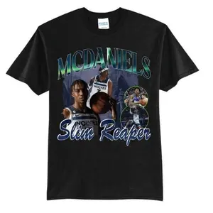 Jaden McDaniels Graphic T-Shirt – Basketball Fan Tee for Game Day Shirt