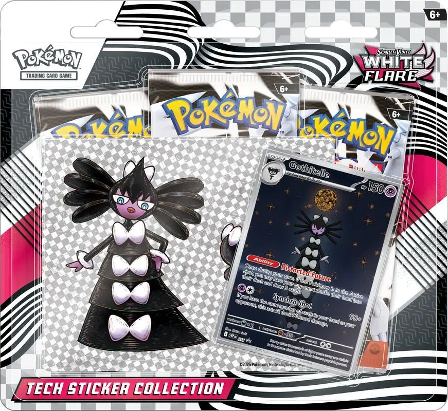 White Flare Tech Sticker Collection - SV: White Flare