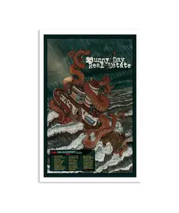 New Sunny Day Real Estate Diary 30th Anniversary Tour 2024 Poster