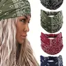 Boho Paisley Print Knotted Hair Band, Casual Elastic Hair Band for Women & Men, Fashion Hair Accessories for Running, Workout and Daily Wear, Workout Hairband, Elastic Headbands