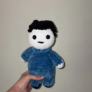 Crocheted Michael  Plushie