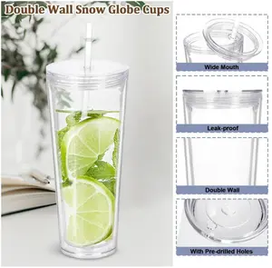 Custom Snow Globe Tumbler 24Oz Custom Snow Globe Tumbler 24Oz