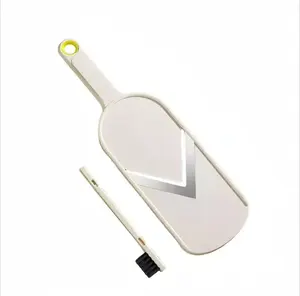 Beige Cabbage Slicer, Multifunctional, Lemon Cucumber Vegetable Salad, Plastic Kitchen Utensils & Gadgets, Cutting Shredder