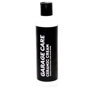Garage Care Ceramic Cream - Professional Ceramic Coating with Water Beading, Enhanced Gloss & Slickness - 8 oz