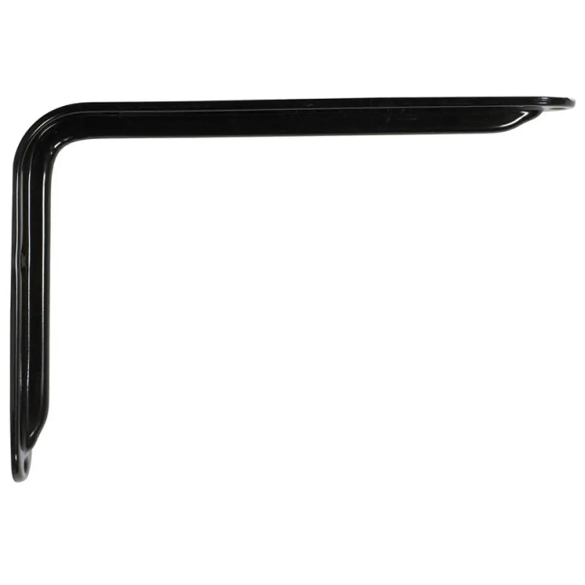 212 MAIN Knape & Vogt Matrix RP-0099-12BK Magnum Shelf Bracket - 12 in., Sterling, Powder Coat, Fashion Look for Shelves