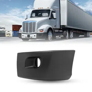 TORQUE Corner Side Bumper (with Fog Light Hole) Replacement for 2013-2022 Peterbilt 579 Semi Trucks Driver Side Left LHD (TRAG001D)