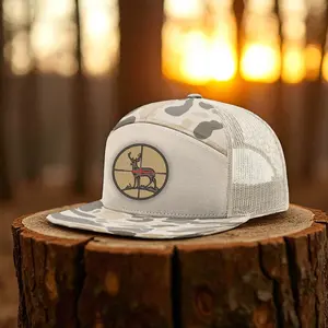 BucksEye Deer Target Trucker Hat – Mens Outdoor Hunting Cap - Deer Hunter Hunting Apparel Outdoor Gear Deer Hunter Gift